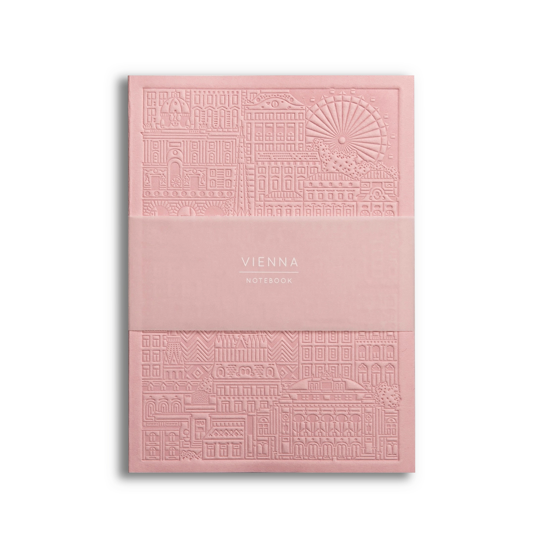 Notizbuch Wien, rosa