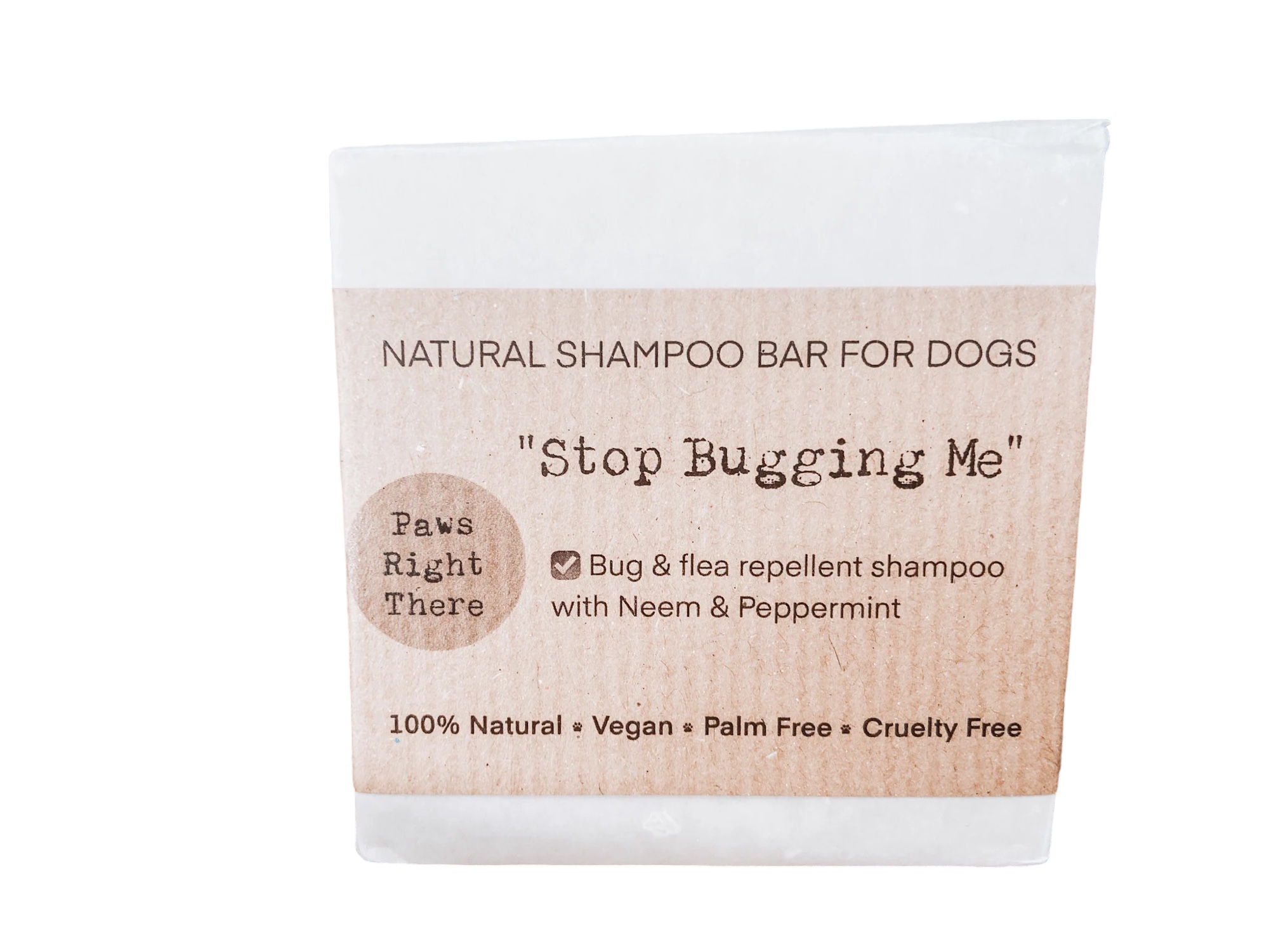 Natürlicher Hundeshampoo-Riegel "Stop Bugging Me"